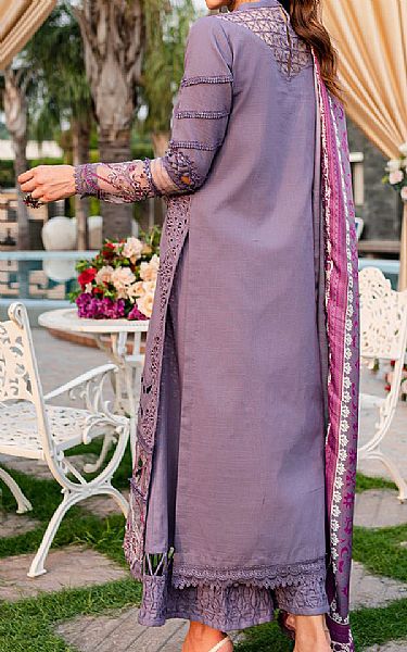 Parishay Lavender Khaddar Suit | Pakistani Winter Dresses- Image 2