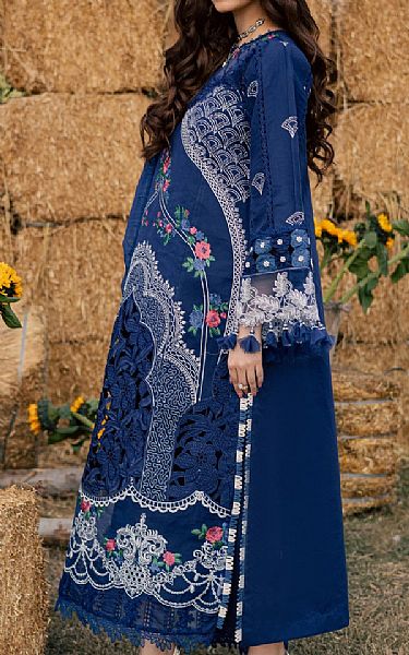 Parishay Blue Lawn Suit | Pakistani Lawn Dress in USA- Image 2