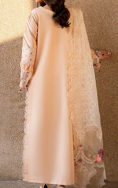 Parishay Peach Lawn Suit | Pakistani Lawn Dress in USA- Image 2