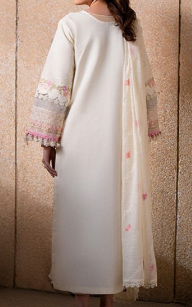 Parishay Off White Lawn Suit | Pakistani Lawn Dress in USA- Image 2