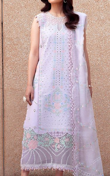 Parishay Lilac Lawn Suit | Pakistani Lawn Dress in USA- Image 1