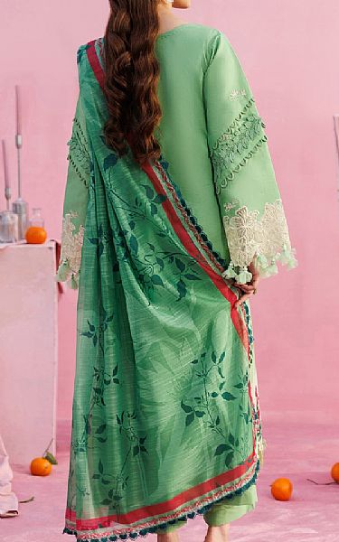 Parishay Light Green Lawn Suit | Pakistani Lawn Dress in USA- Image 2