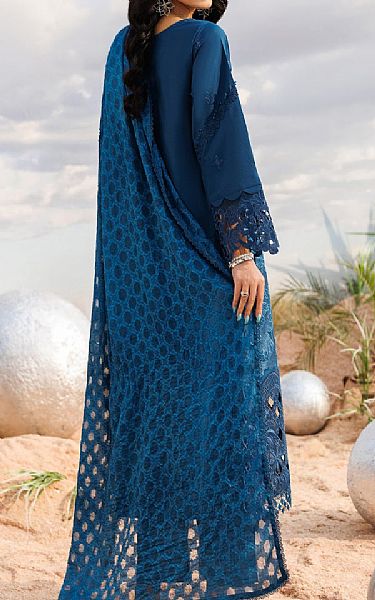 Parishay Blue Lawn Suit | Pakistani Lawn Dress in USA- Image 2
