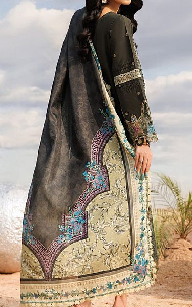 Parishay Black Lawn Suit | Pakistani Lawn Dress in USA- Image 2