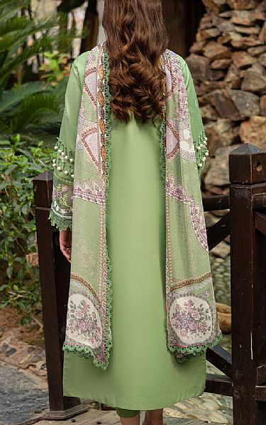 Parishay Pistachio Green Lawn Suit | Pakistani Lawn Dress in USA- Image 2