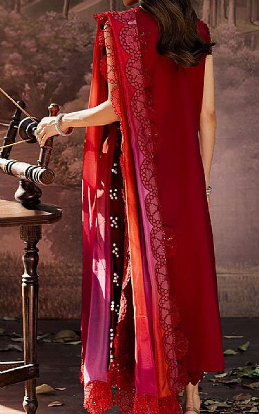 Parishay Maroon Lawn Suit | Pakistani Lawn Dress in USA- Image 2