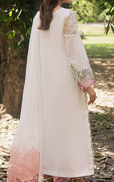 Parishay White Lawn Suit | Pakistani Lawn Dress in USA- Image 2