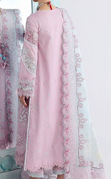 Qalamkar Lavender Lawn Suit | Pakistani Lawn Dress in USA- Image 2