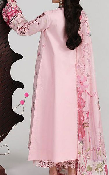 Qalamkar Pink Lawn Suit | Pakistani Lawn Dress in USA- Image 2