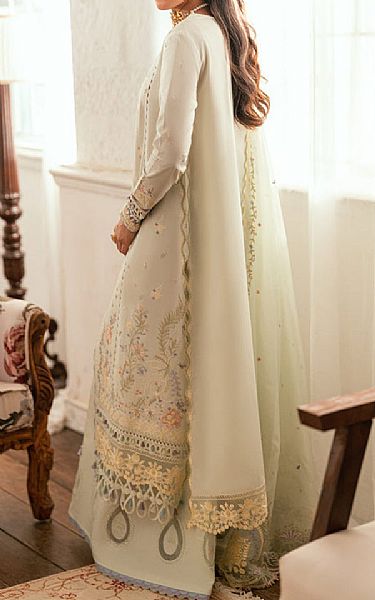 Qalamkar Beryl Green Lawn Suit | Pakistani Lawn Dress in USA- Image 2