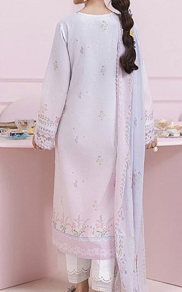 Qalamkar Lilac Lawn Suit | Pakistani Lawn Dress in USA- Image 2
