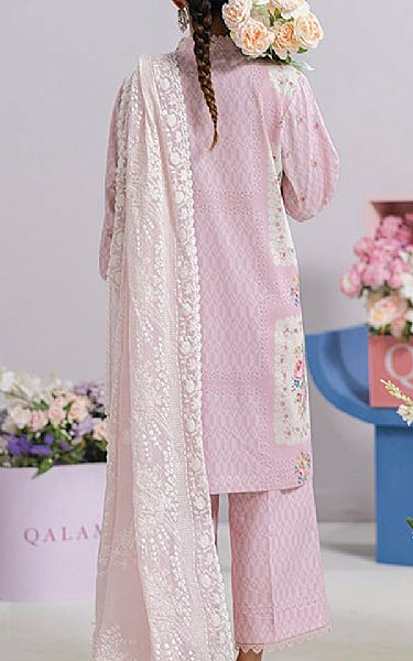 Qalamkar Pink Lawn Suit | Pakistani Lawn Dress in USA- Image 2