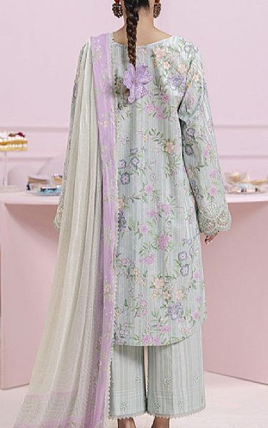 Qalamkar Mint/Green Lawn Suit | Pakistani Lawn Dress in USA- Image 2