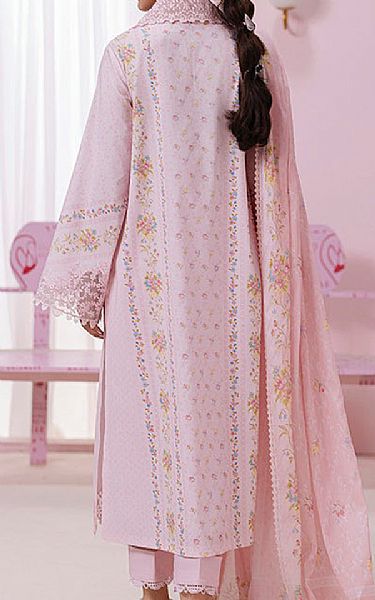 Qalamkar Pink Lawn Suit | Pakistani Lawn Dress in USA- Image 2