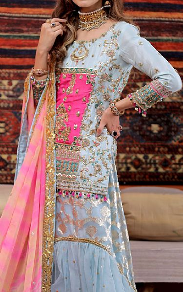 Qyaas Gulbadan | Pakistani Pret Wear Clothing by Qyaas- Image 3