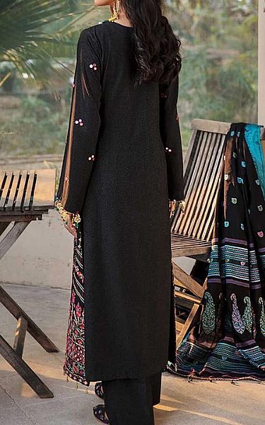 Rajbari Black Karandi Suit | Pakistani Dresses in USA- Image 2