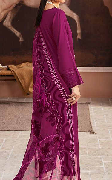 Ramsha Egg Plant Lawn Suit | Pakistani Lawn Dress in USA- Image 2