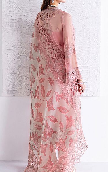 Ramsha Pink Chiffon Suit | Pakistani Embroidered Chiffon Dresses USA- Image 2