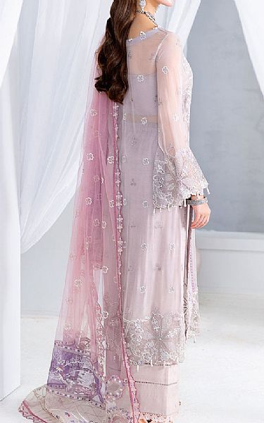 Ramsha Grey Chiffon Suit | Pakistani Embroidered Chiffon Dresses USA- Image 2