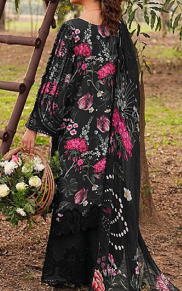 Ramsha Black Lawn Suit | Pakistani Lawn Dress in USA- Image 2