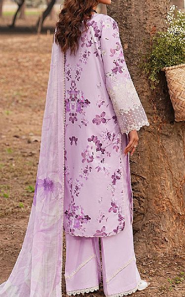 Ramsha Lavender Lawn Suit | Pakistani Lawn Dress in USA- Image 2