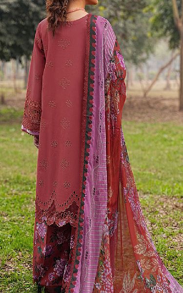 Ramsha Maroon Lawn Suit | Pakistani Lawn Dress in USA- Image 2