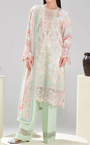 Ramsha Mint Green Lawn Suit | Pakistani Lawn Dress in USA- Image 1