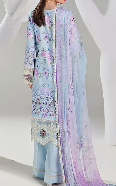 Ramsha Baby Blue Lawn Suit | Pakistani Lawn Dress in USA- Image 2