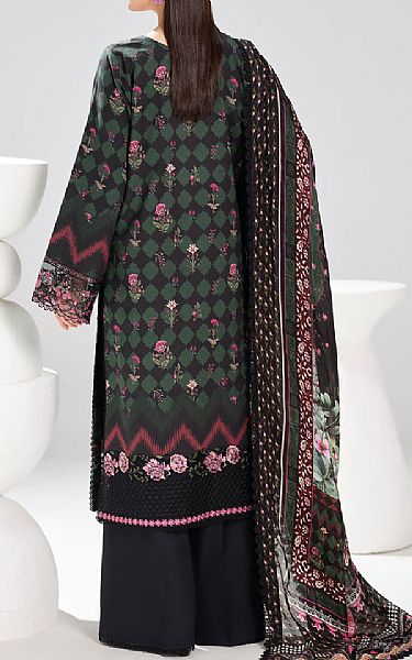Ramsha Green/Black Lawn Suit | Pakistani Lawn Dress in USA- Image 2