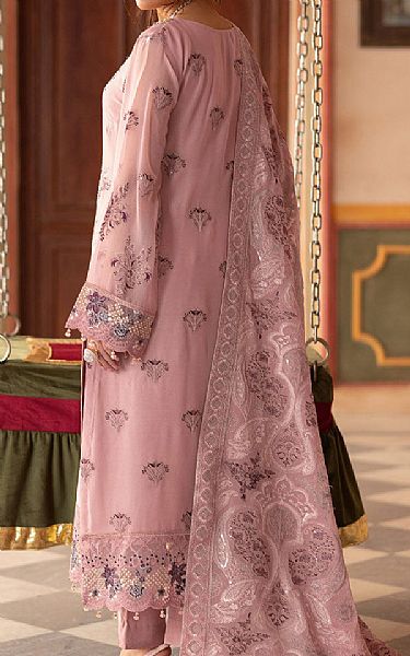 Ramsha Pink Chiffon Suit | Pakistani Embroidered Chiffon Dresses USA- Image 2