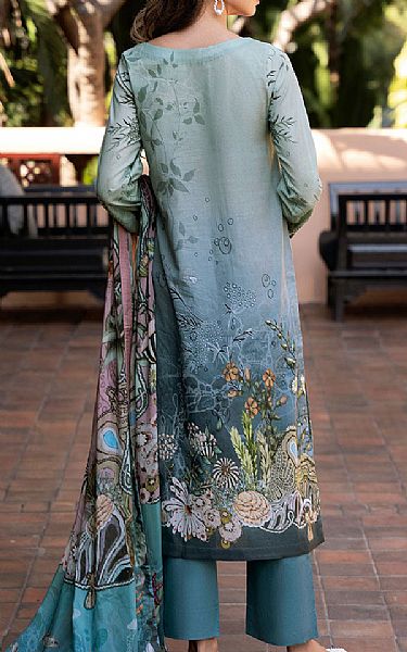 Ramsha Grey Lawn Suit | Pakistani Lawn Dress in USA- Image 2