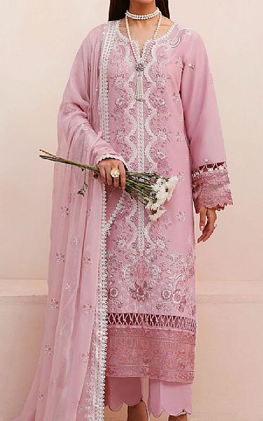 Ramsha PInk Lawn Suit | Pakistani Lawn Dress in USA- Image 1