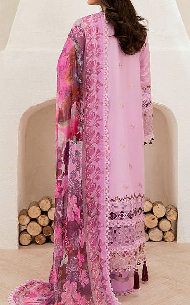 Ramsha Pink Pearl Lawn Suit | Pakistani Lawn Dress in USA- Image 2