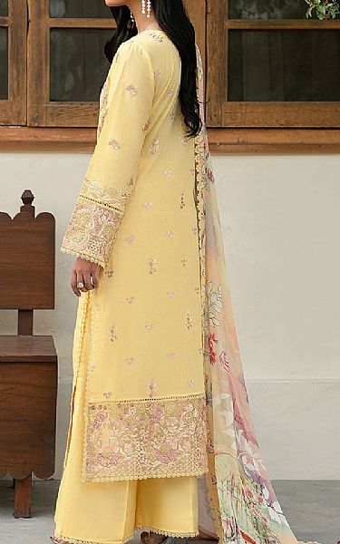 Ramsha Yellow Lawn Suit | Pakistani Lawn Dress in USA- Image 2