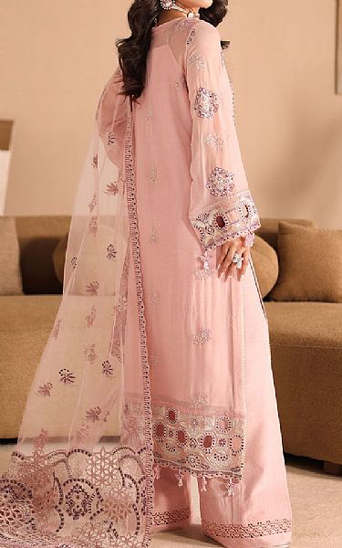 Ramsha Pink Chiffon Suit | Pakistani Embroidered Chiffon Dresses USA- Image 2