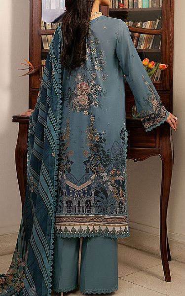 Ramsha Cadet Grey Lawn Suit | Pakistani Lawn Dress in USA- Image 2