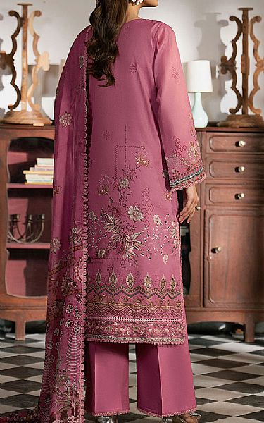 Ramsha Tea Pink Lawn Suit | Pakistani Lawn Dress in USA- Image 2