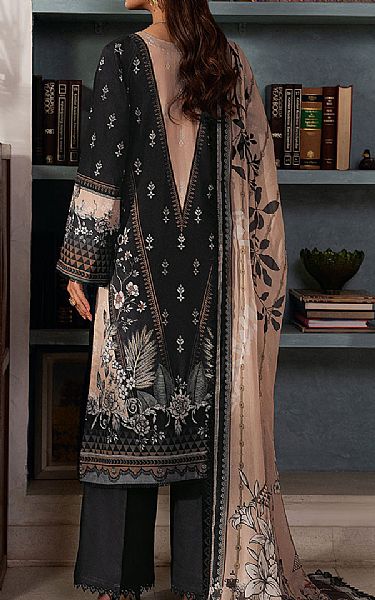 Ramsha Black Lawn Suit | Pakistani Lawn Dress in USA- Image 2