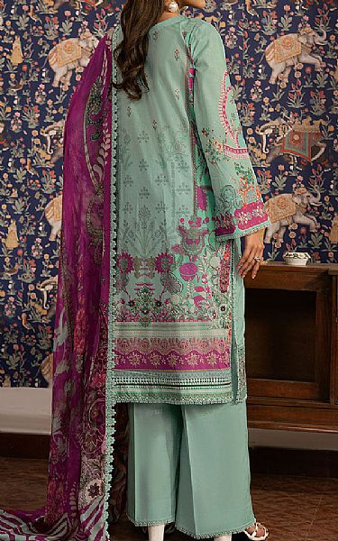 Ramsha Mint Green Lawn Suit | Pakistani Lawn Dress in USA- Image 2