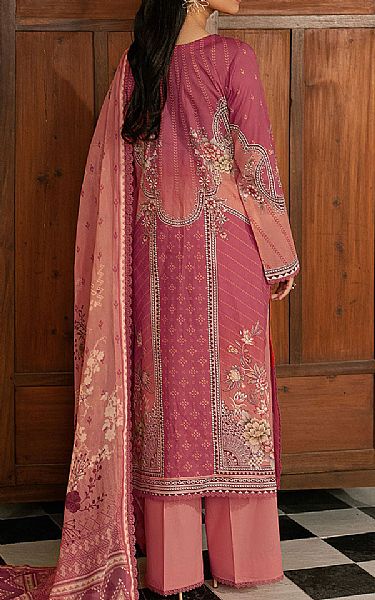Ramsha Tea Pink Lawn Suit | Pakistani Lawn Dress in USA- Image 2