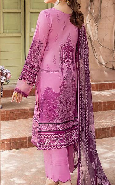 Ramsha Hot Pink Lawn Suit | Pakistani Dresses in USA- Image 2