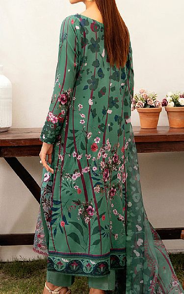 Ramsha Slate Green Lawn Suit | Pakistani Lawn Dress in USA- Image 2