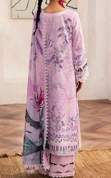 Ramsha Pink Pearl Lawn Suit | Pakistani Lawn Dress in USA- Image 2