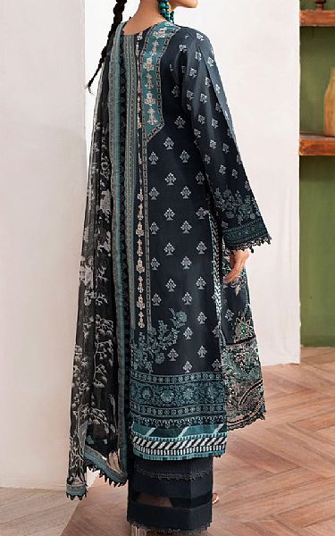 Ramsha Black Lawn Suit | Pakistani Lawn Dress in USA- Image 2