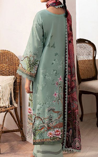 Ramsha Summer Green Lawn Suit | Pakistani Lawn Dress in USA- Image 2