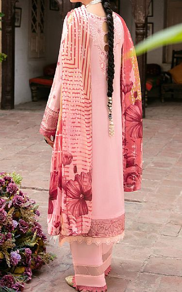 Ramsha Rose Pink Lawn Suit | Pakistani Lawn Suits- Image 2