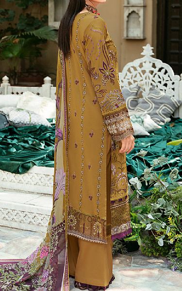 Ramsha Olive Lawn Suit | Pakistani Lawn Suits- Image 2