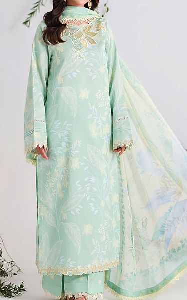 Ramsha Aqua Lawn Suit | Pakistani Lawn Dress in USA- Image 1