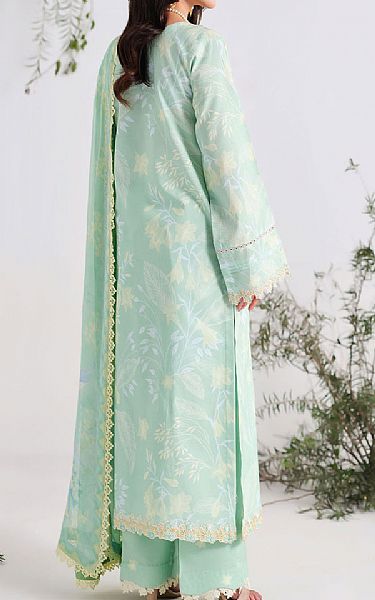 Ramsha Aqua Lawn Suit | Pakistani Lawn Dress in USA- Image 2