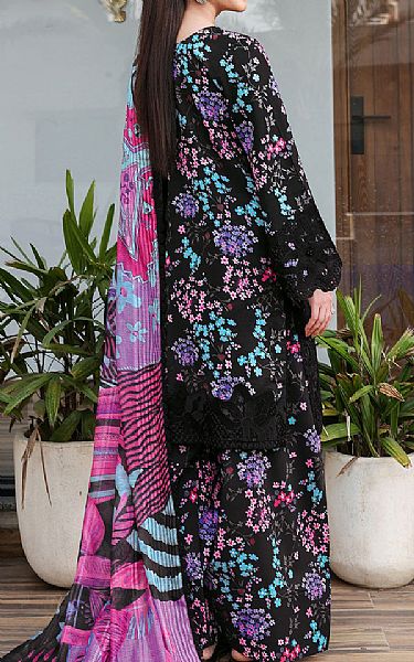 Ramsha Black Lawn Suit | Pakistani Lawn Dress in USA- Image 2
